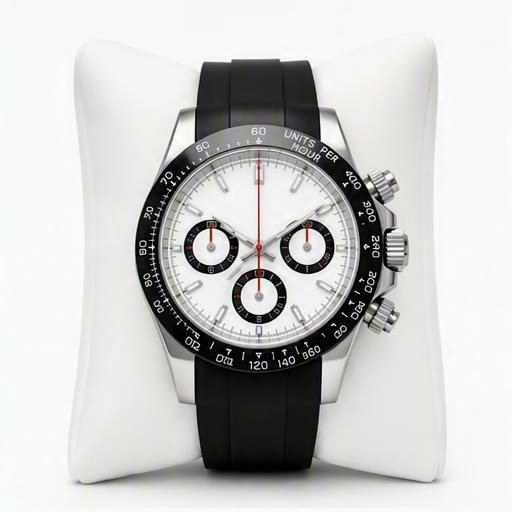Chronograph, panda dial