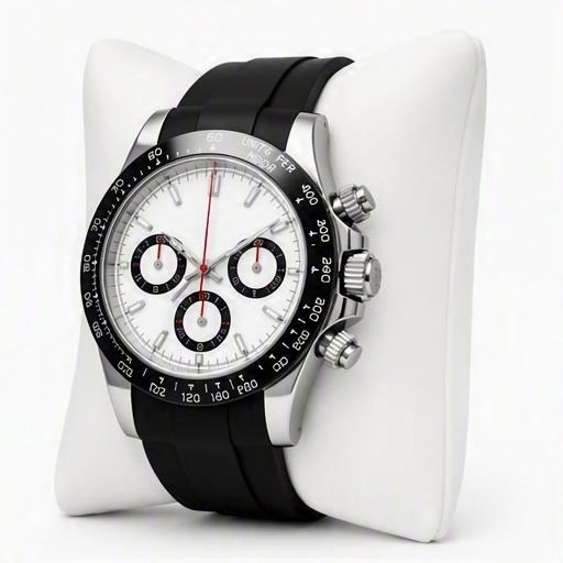 Circuit, panda dial, three-quarter view