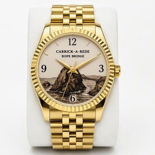 Full gold, champagne dial