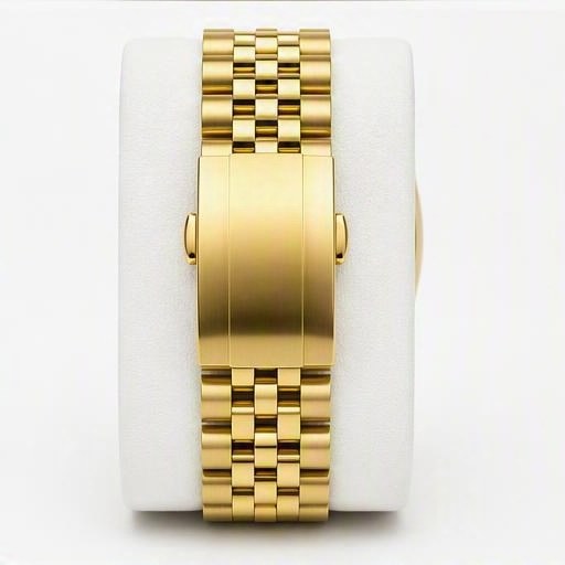 Full gold, champagne dial, bracelet view