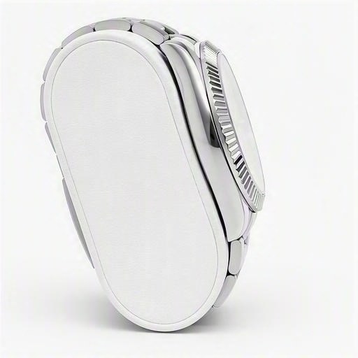 Lacquer white, edge view